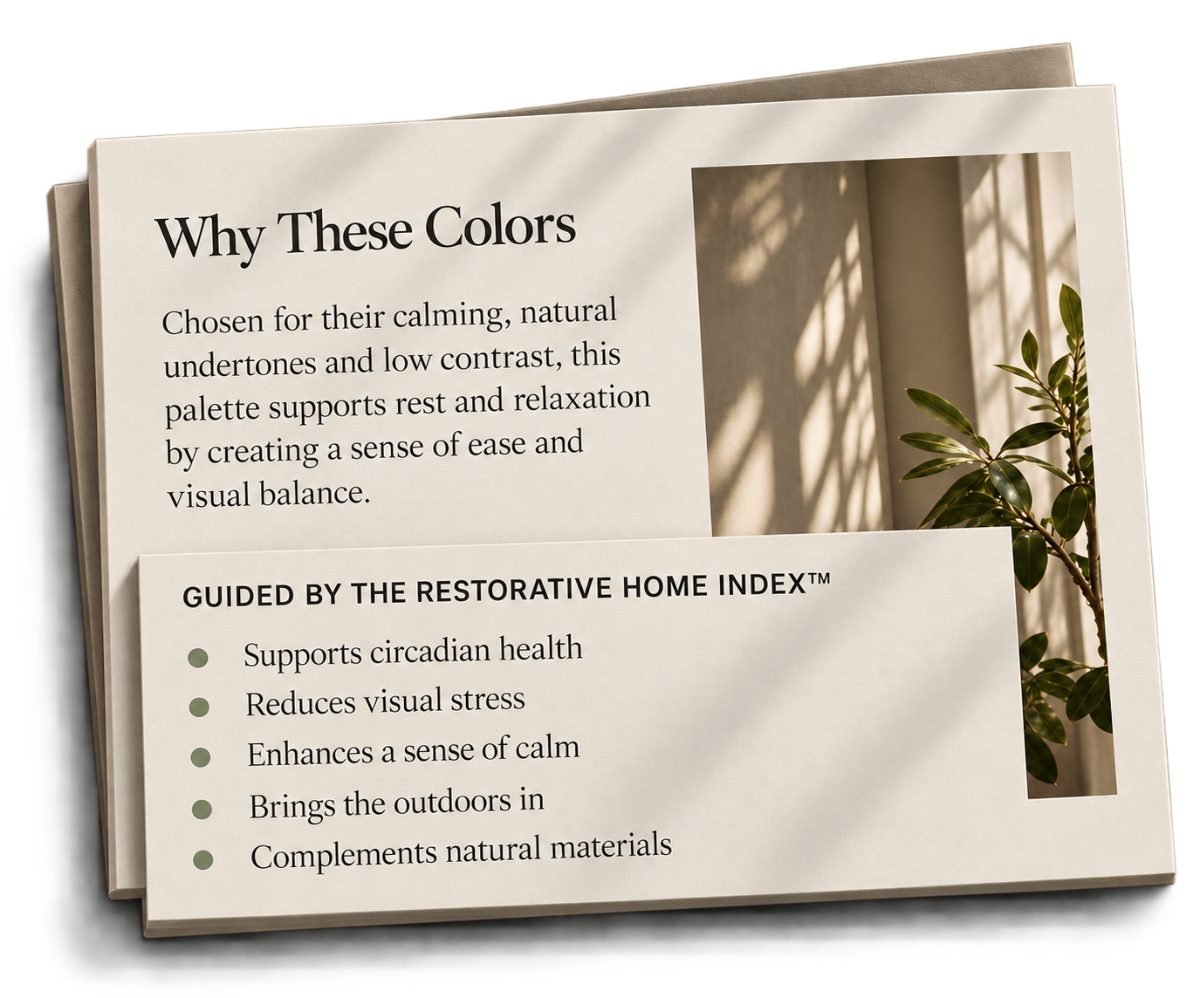 Why These Colors card