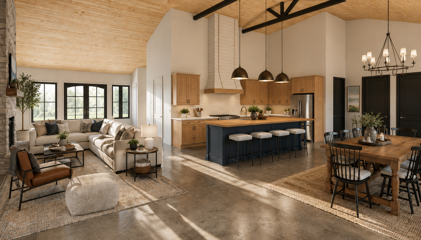 Texas Farmhouse Interior