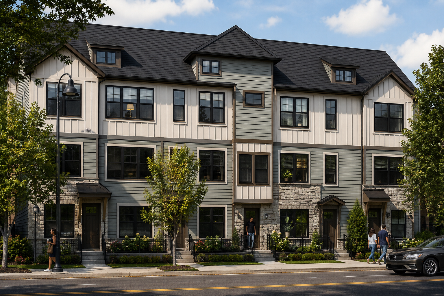 Model home community